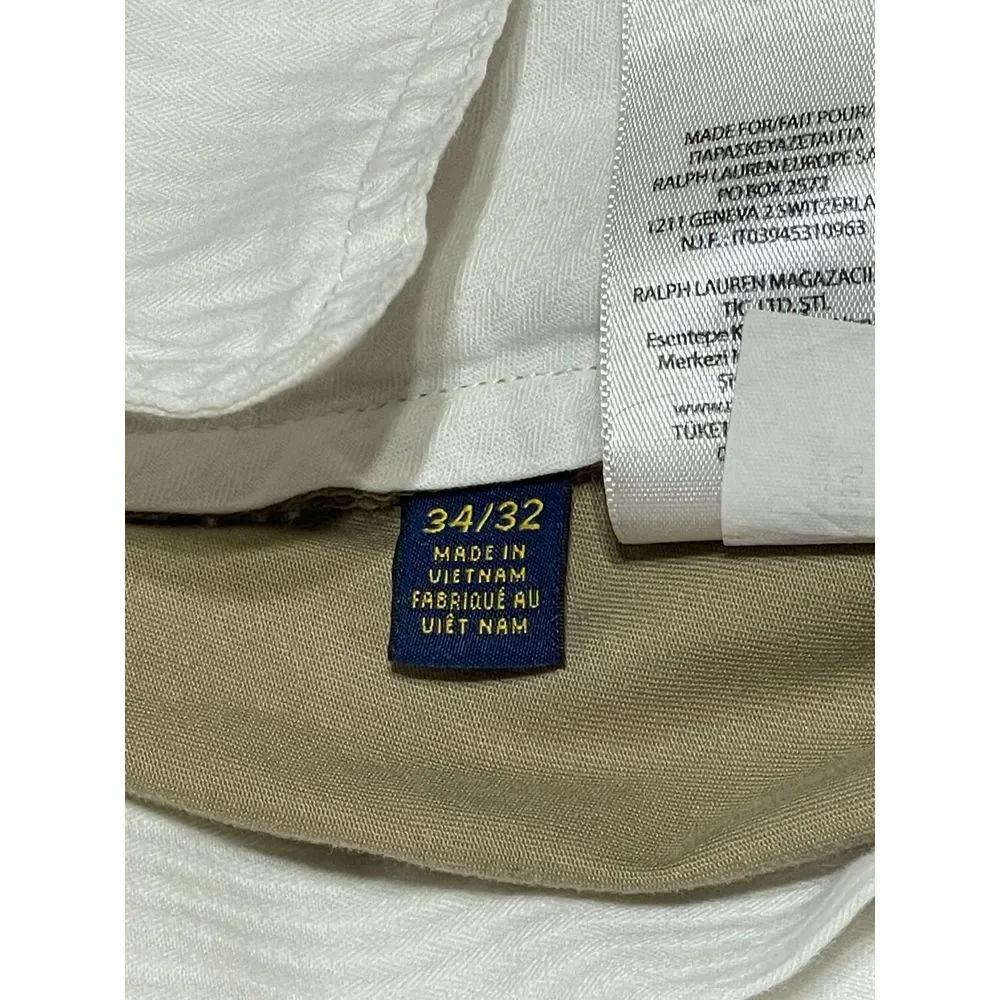 Polo Ralph Lauren Chino Pants Stretch Classic Fit Size 34/32‎